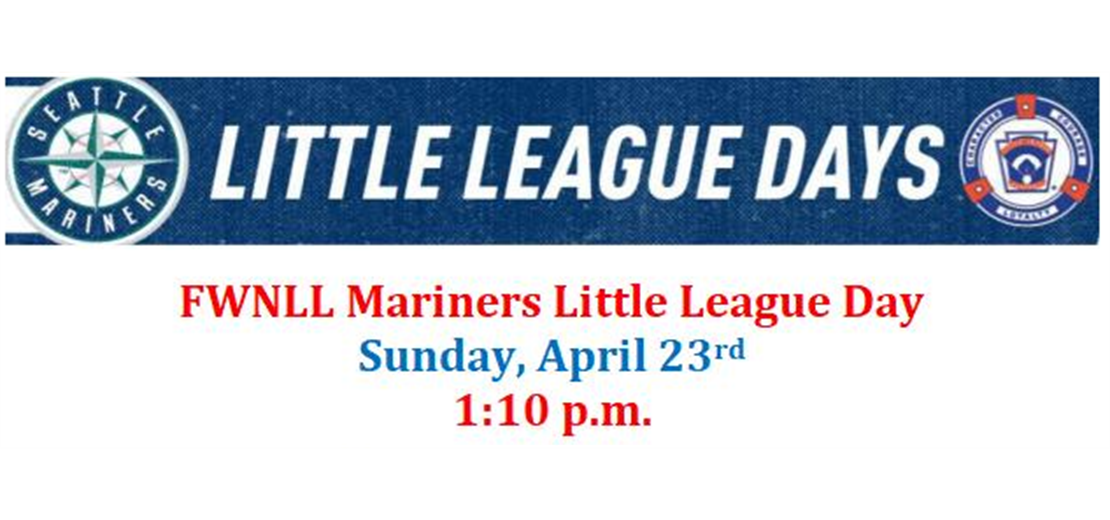 Mariners Little League Day