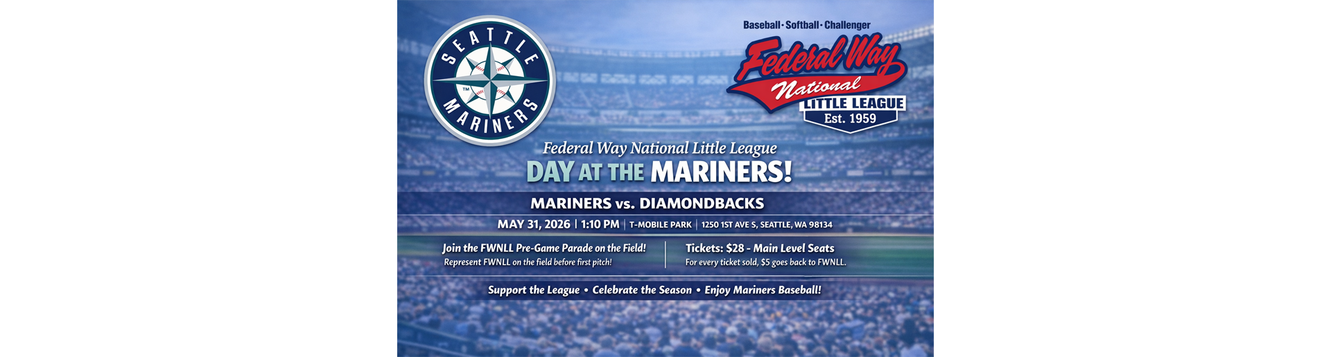 Little League Mariner's Day