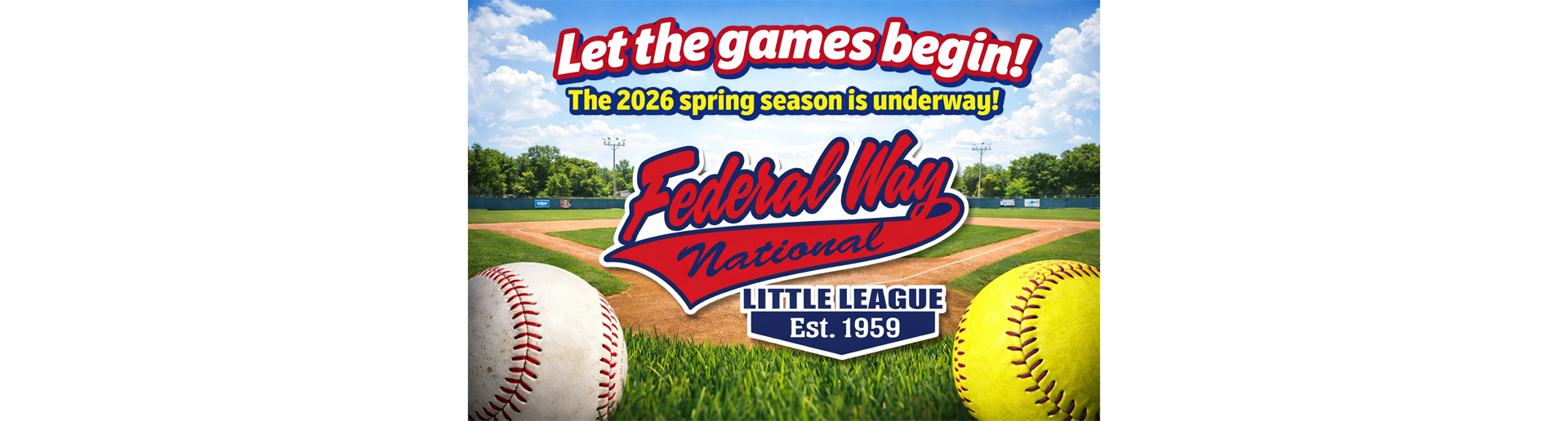 It's time to play ball! 